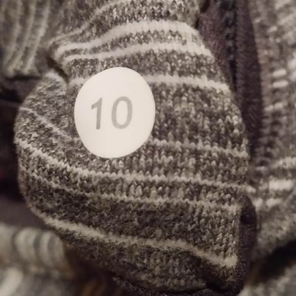 Lululemon Pacesetter Pullover Coal Strata Stripe - Picture 6 of 7